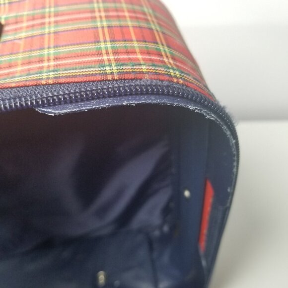 Schneiders Vtg Children's ABC/Bears Plaid Suitcase - Picture 12 of 13